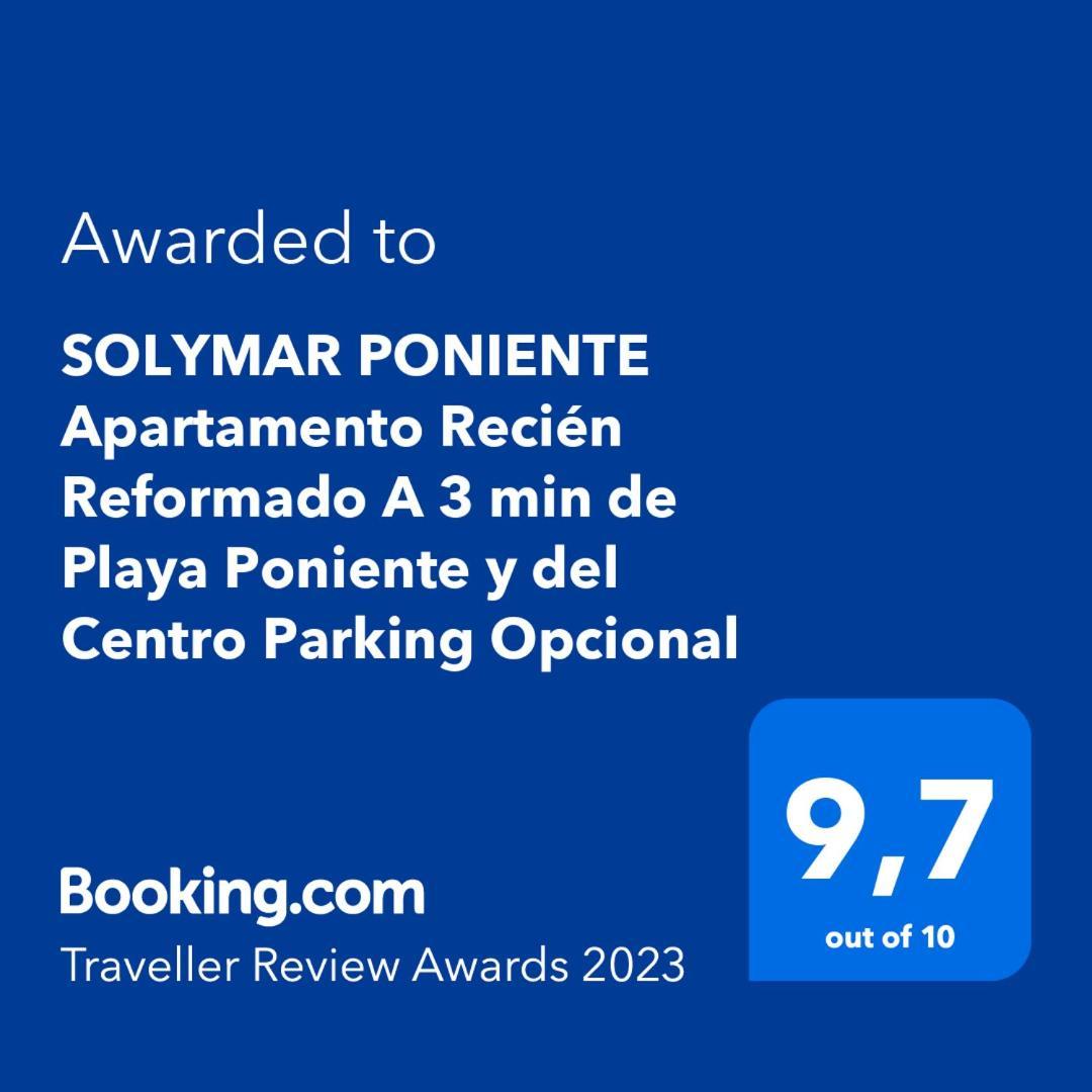 Апартаменти Solymar Poniente Apartamento Recien Reformado A 3 Min De Playa Poniente Y Del Centro Parking Opcional Бенідорм Екстер'єр фото