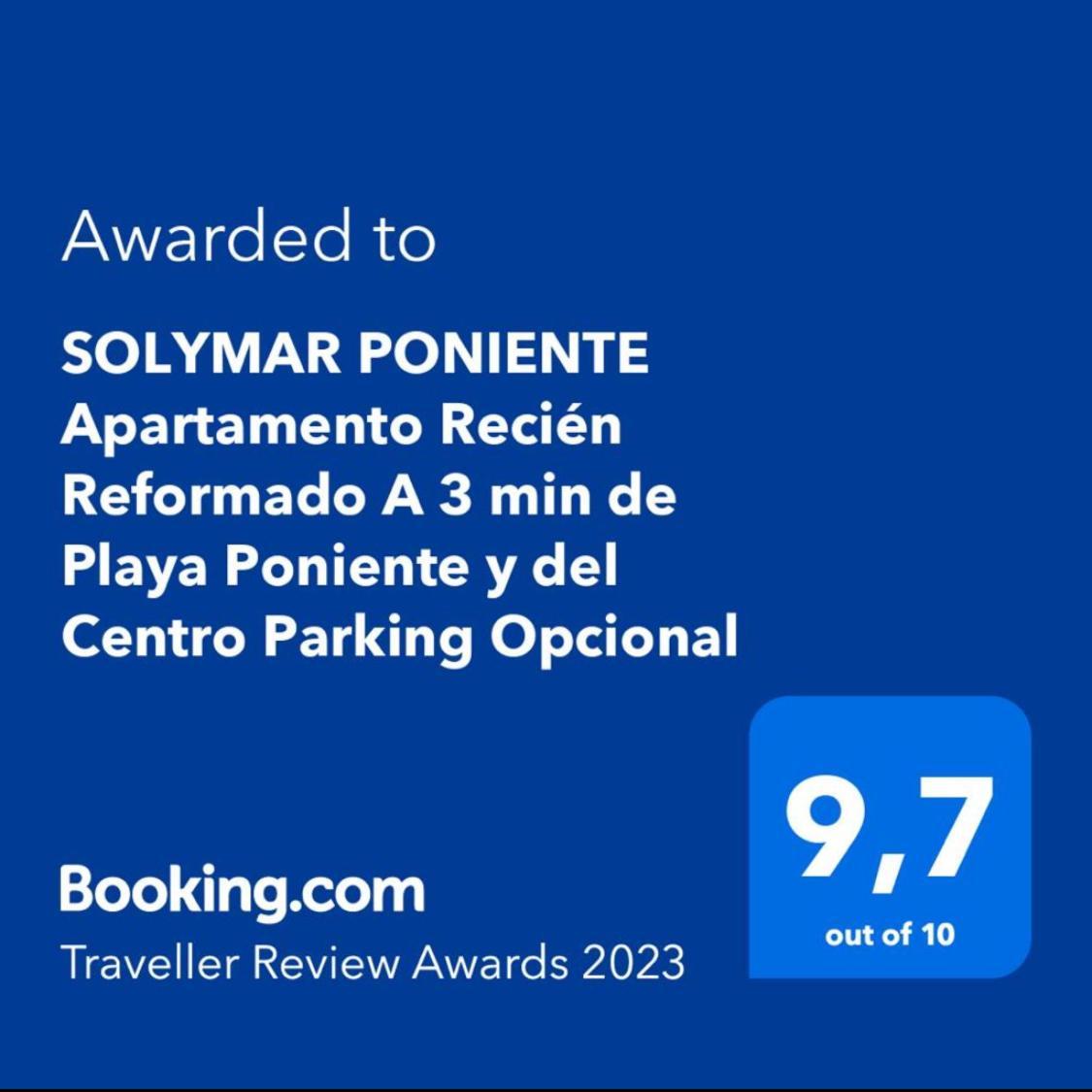 Solymar Poniente Apartamento Recien Reformado A 3 Min De Playa Poniente Y Del Centro Parking Opcional Бенідорм Екстер'єр фото
